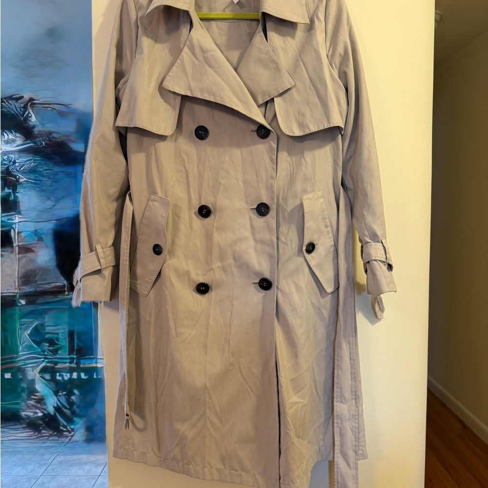 BCBGeneration Women's Trench Coat - Soft Gray